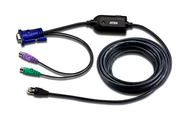 Aten VGA PS/2 KVM Adapter - 4.5M Cable for KH and KL series except KL1108V/KL1116V Aten VGA PS/2 KVM Adapter - 4.5M Cable for KH and KL series except KL1108V/KL1116V
